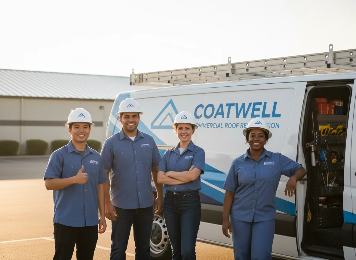 Commercial roof coating company in Eucha, OK